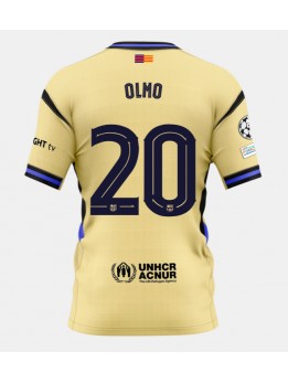 Muži Futbalové oblečenie Barcelona Dani Olmo #20 2025-26 Krátky Rukáv - Preč